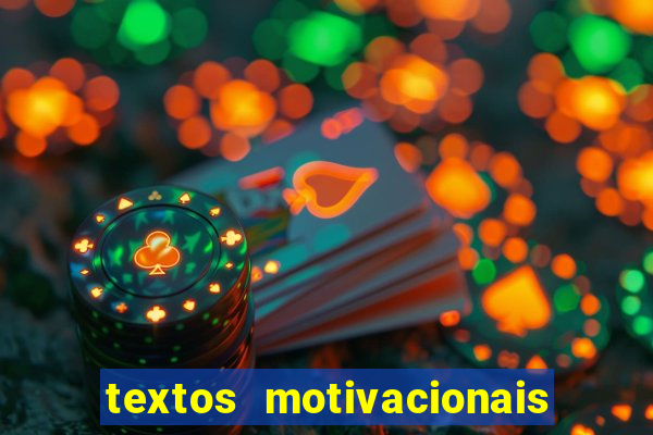textos motivacionais para equipes